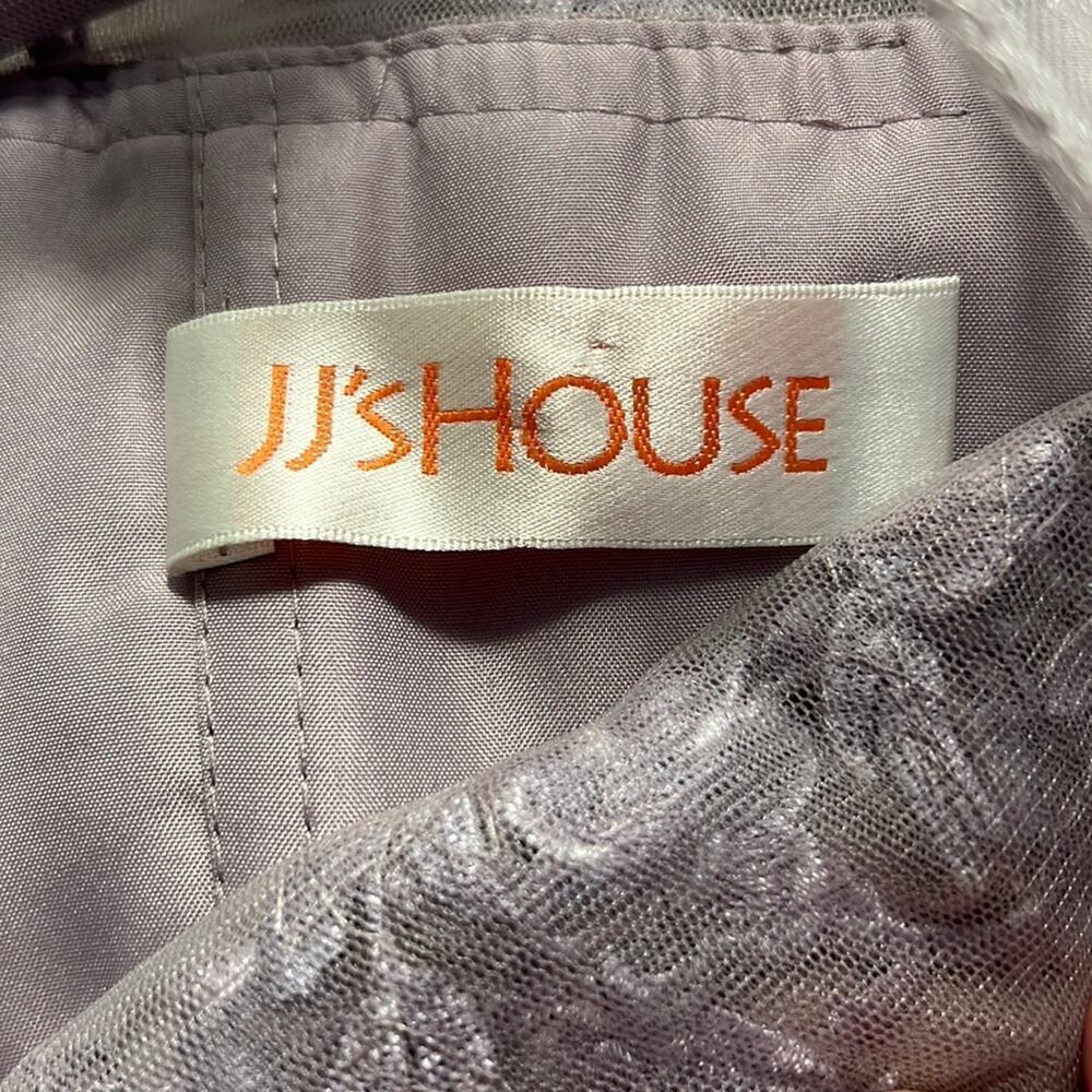 JJ's House A-Line Scoop Illusion Knee-Length Dress - Picture 3 of 9